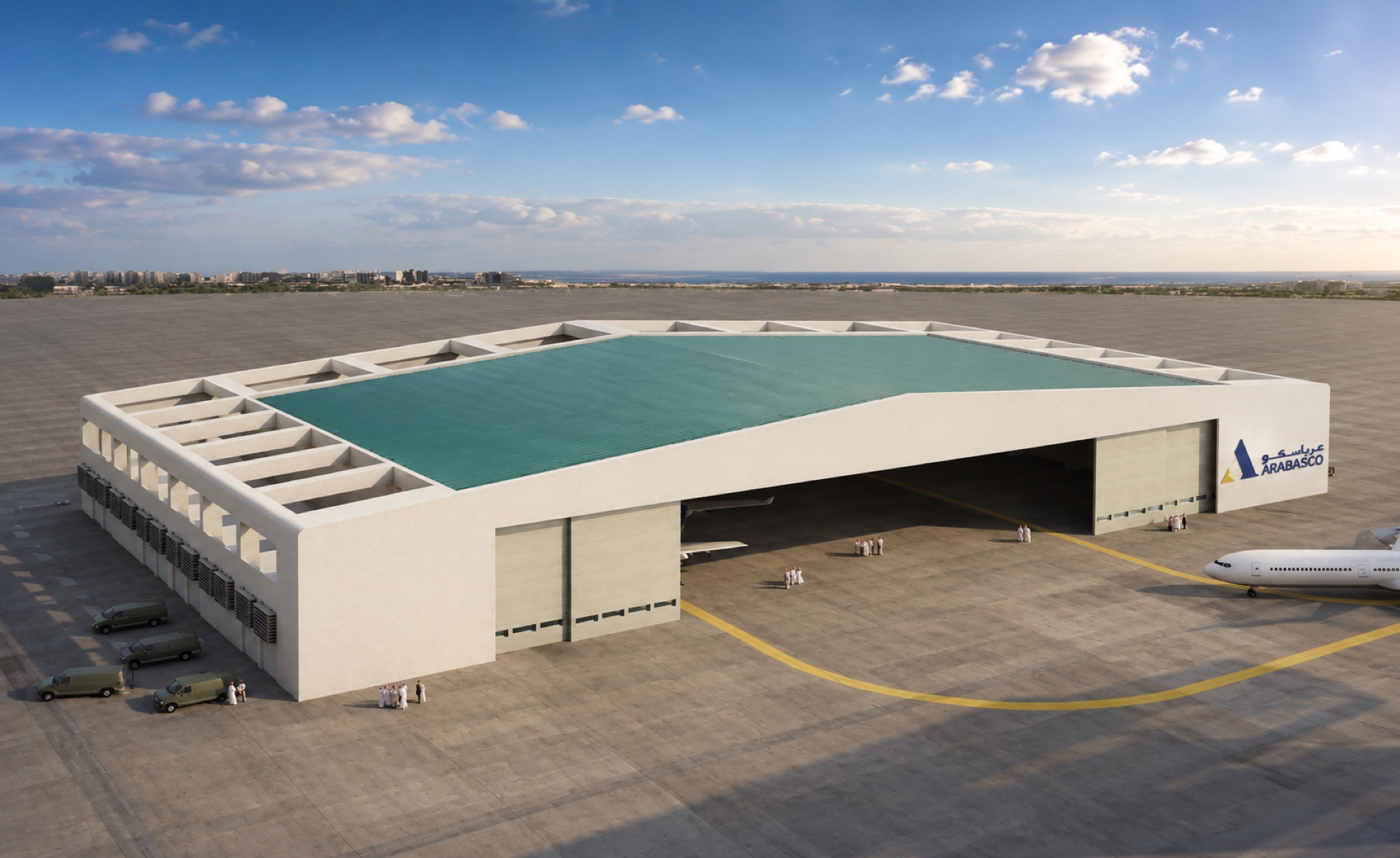 ARABASCO Aircraft Hangar, KAIA — 2